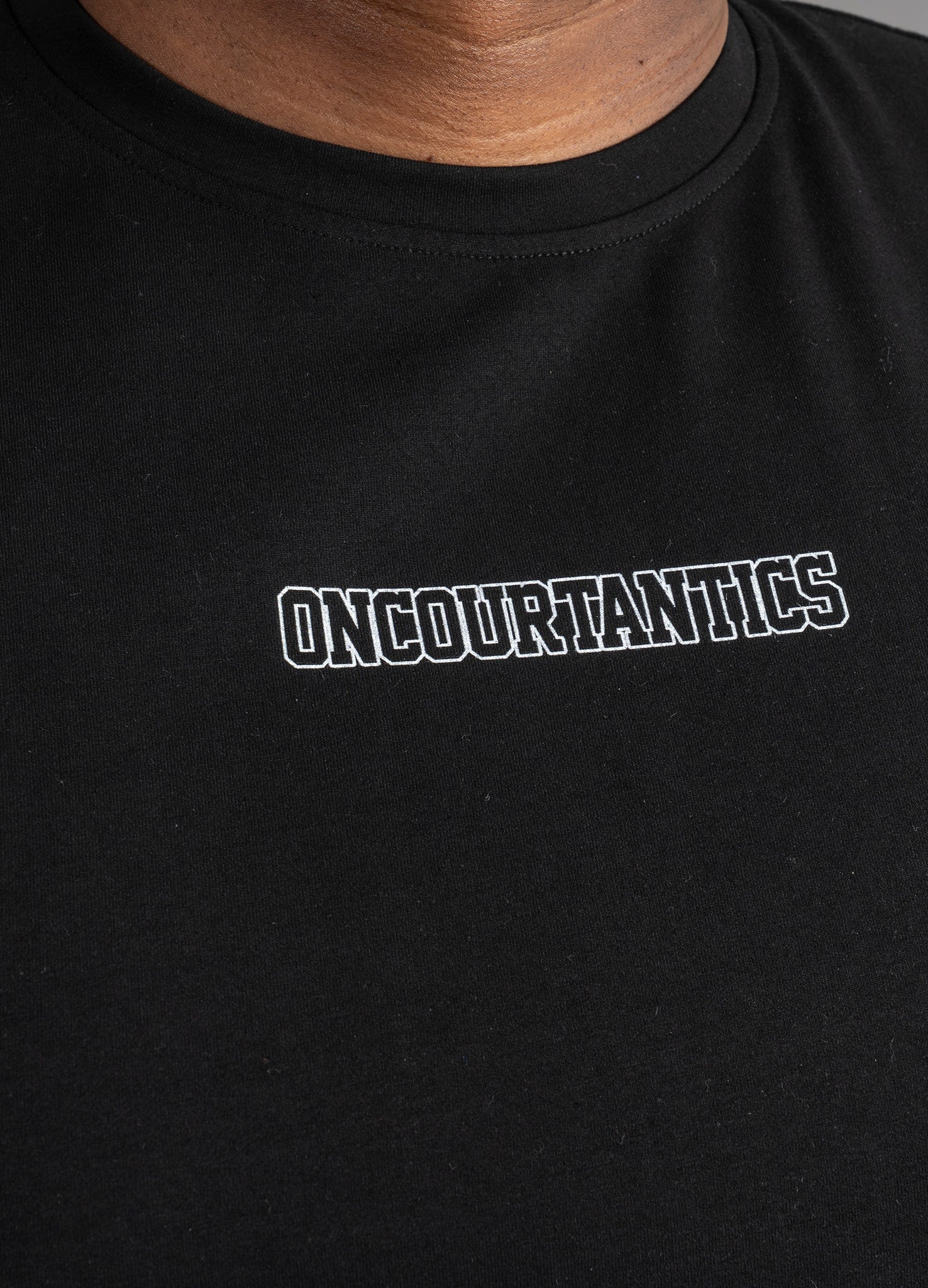 Court is King Oversized T-shirt - Black