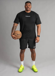 Court is King Oversized T-shirt - Black