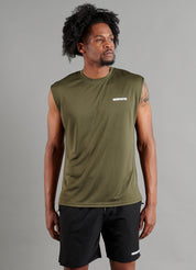 OCA Essentials Sleeveless Tank - Khaki