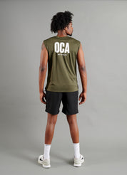 OCA Essentials Sleeveless Tank - Khaki